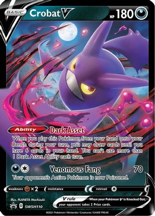 Crobat V SWSH110 - Holofoil - Promo