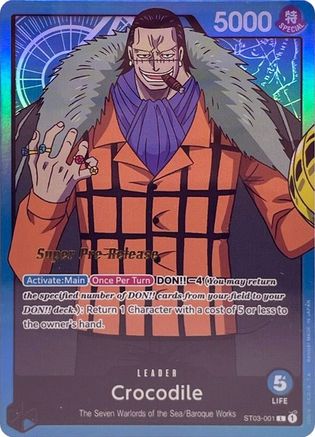 Crocodile (001) (ST03-001) - Leader