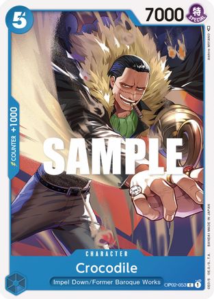 Crocodile (OP02-053) - Common