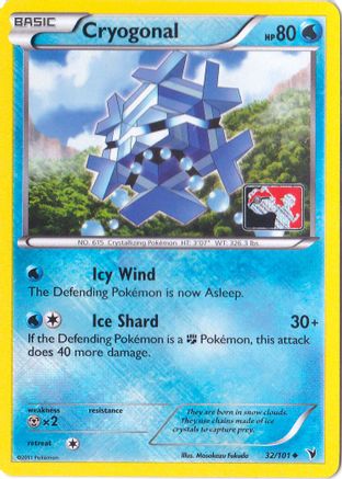 Cryogonal (League Promo) 032/101 - Reverse Holofoil - Promo