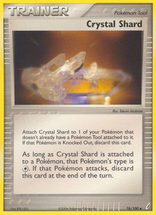 Crystal Shard/100 - Reverse Holofoil - Uncommon
