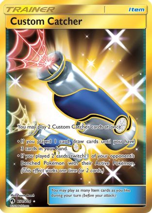 Custom Catcher (Secret) - Holofoil - Secret Rare