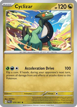 Cyclizar 070/091  - Holofoil - Rare
