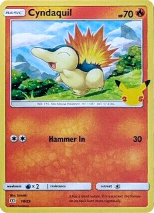 Cyndaquil 010/25 - Promo
