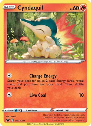Cyndaquil SWSH221 - Holofoil - Promo