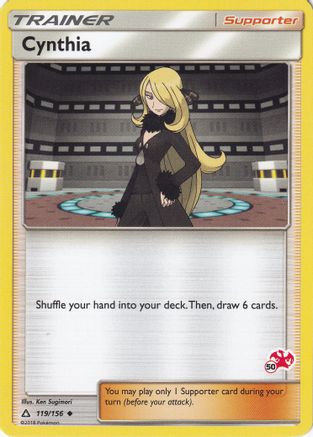 Cynthia (#50 Charizard Stamped) 119/156 - Promo