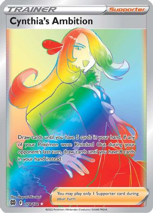 Cynthia's Ambition (Secret) 178 - Holofoil - Secret Rare