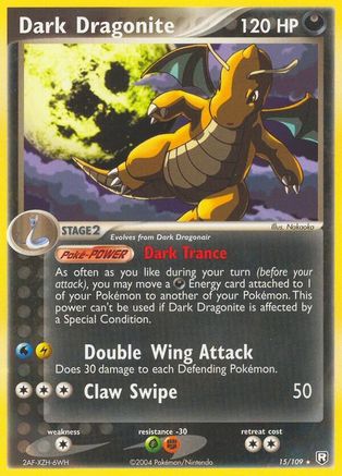 Dark Dragonite - Reverse Holofoil - Rare