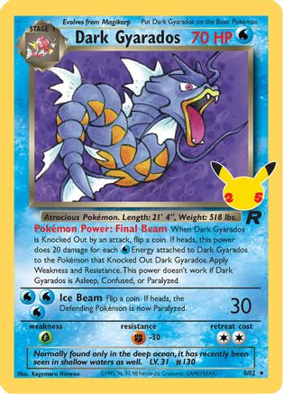 Dark Gyarados 008 - Holofoil - Classic Collection