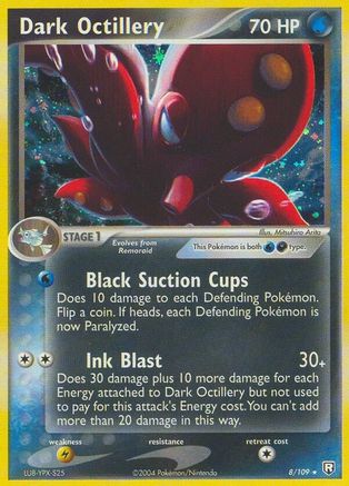 Dark Octillery - Reverse Holofoil - Holo Rare