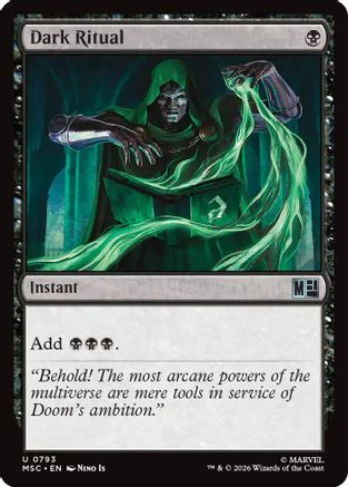 Dark Ritual (MSC-793) - Commander: Marvel Super Heroes