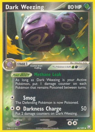 Dark Weezing - Reverse Holofoil - Uncommon