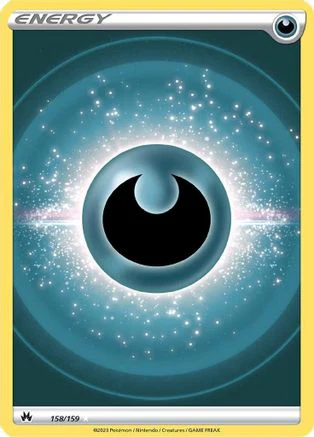Darkness Energy (Texture Full Art) 158 - Holofoil - Ultra Rare