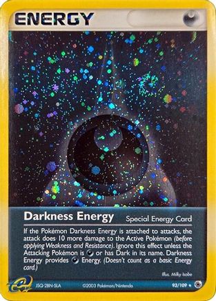 Darkness Energy (Special) (Special) - 93/109 093/109 - Holofoil - Rare