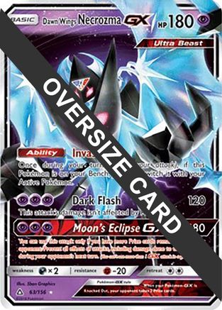 Dawn Wings Necrozma GX - 63/156 (Ultra Prism)/156 - Holofoil - Promo