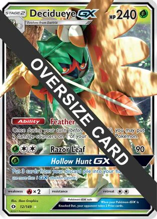 Decidueye GX (Decidueye GX Challenge Box) 012/149 - Holofoil - Promo