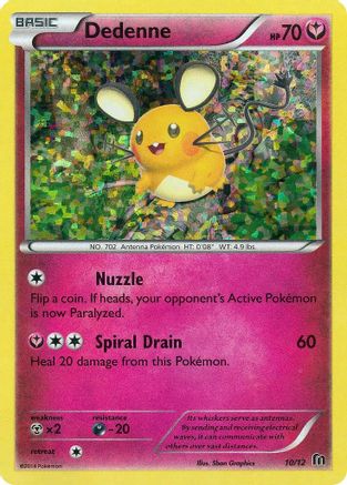 Dedenne - 10/12/12 - Holofoil - Promo
