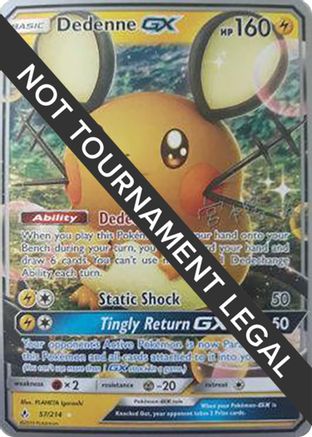Dedenne GX - 2019 (Haruki Miyamoto) 057 - Ultra Rare