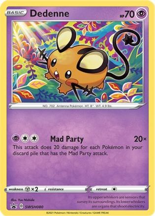 Dedenne SWSH080 - Holofoil - Promo