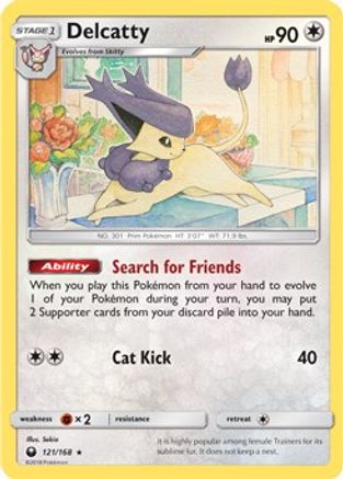 Delcatty - 121/168 (SM Celestial Storm)/168 - Rare