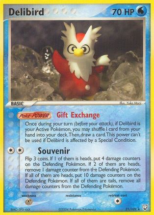 Delibird - Reverse Holofoil - Rare