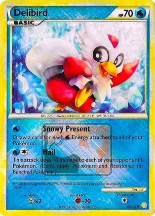 Delibird (League Promo) 039/123 - Reverse Holofoil - Promo