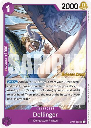 Dellinger (OP14-067) - Uncommon