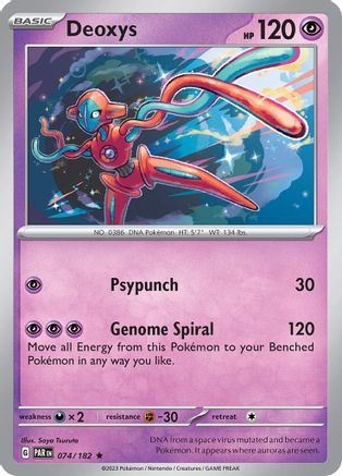 Deoxys 074 - Holofoil - Rare