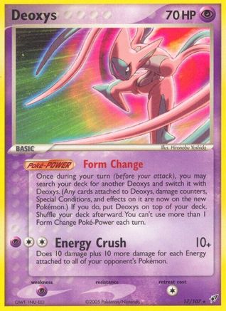 Deoxys (Attack Forme) - Reverse Holofoil - Rare