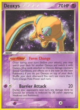Deoxys (Defense Forme) - Reverse Holofoil - Rare