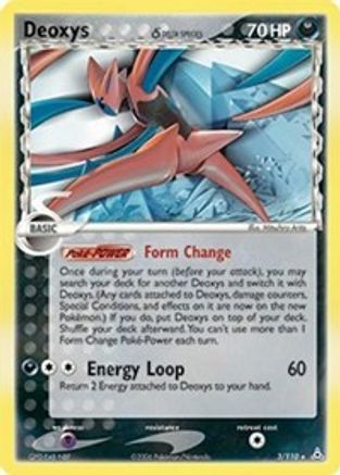 Deoxys (Delta Species - Attack Forme) - Reverse Holofoil - Holo Rare