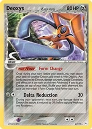 Deoxys (Delta Species - Defense Forme) - Reverse Holofoil - Holo Rare