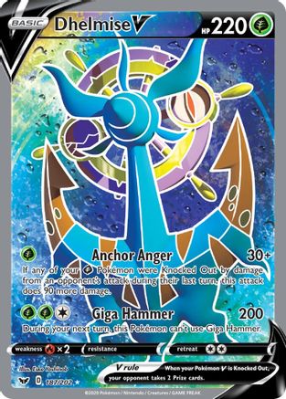 Dhelmise V (Full Art) 187 - Holofoil - Ultra Rare