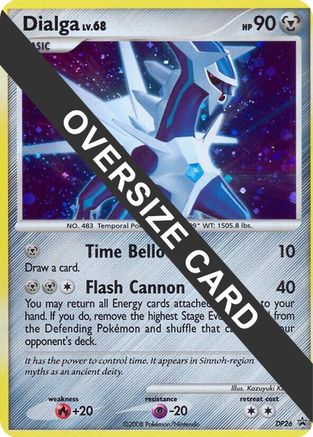 Dialga - DP26 (DP Black Star Promo) - Holofoil - Promo