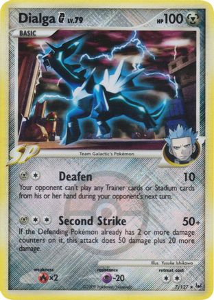 Dialga G (League Promo) 007/127 - Reverse Holofoil - Promo