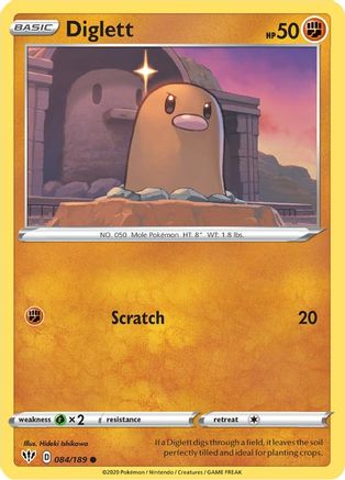 Diglett 084 - Common