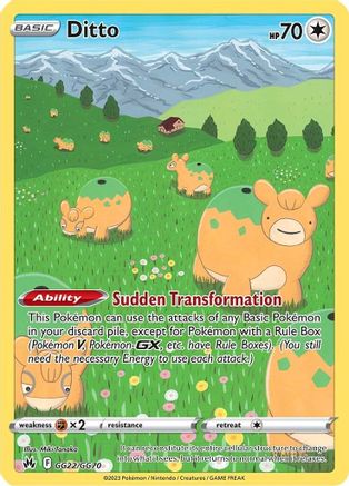 Ditto GG22 - Holofoil - Ultra Rare