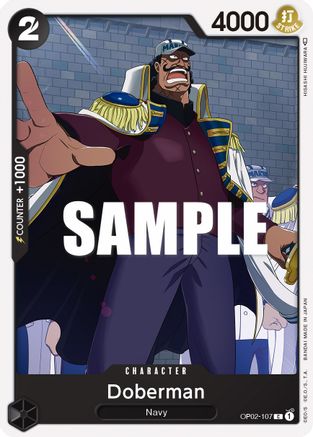 Doberman (OP02-107) - Common