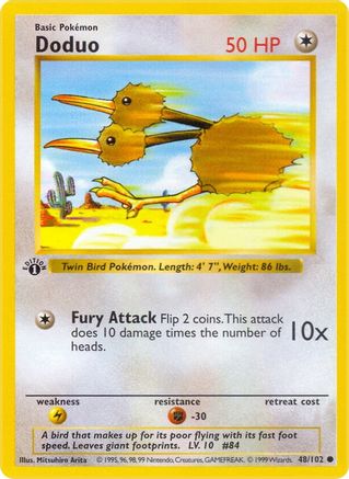 Doduo 048 - 1st Edition - Common