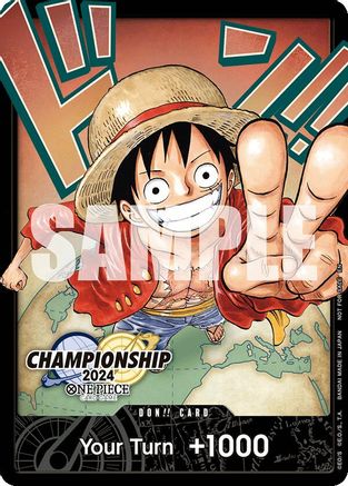 DON!! Card (Championship 2024 World Final) - DON!!