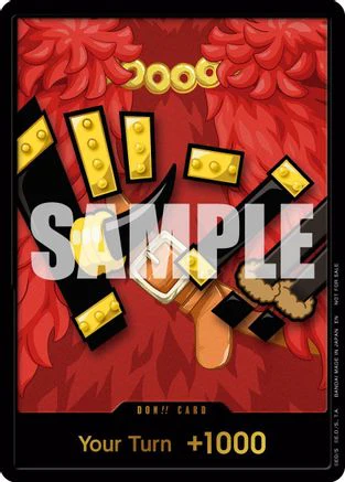 DON!! Card (Elbaph Luffy) (May Treasure Cup 2026) - DON!!