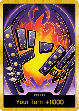 DON!! Card (King) (Gold) - DON!!