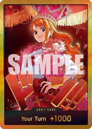 DON!! Card (Nami) (Gold) - DON!!