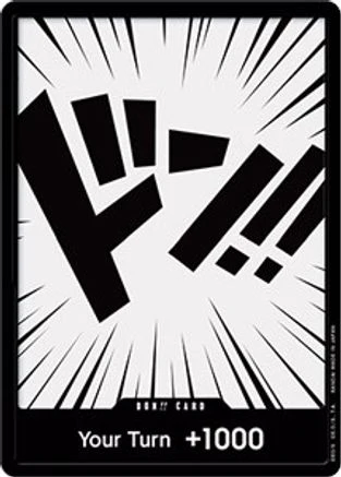 DON!! Card // One Piece Film RED Promo - DON!!