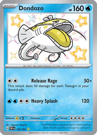 Dondozo 126 - Holofoil - Shiny Rare