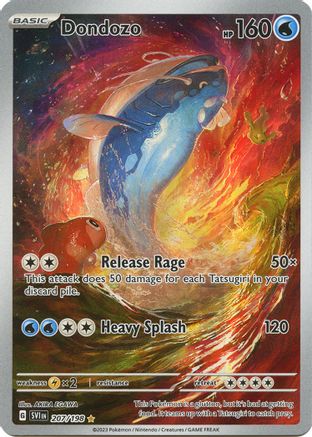 Dondozo 207/198 - Holofoil - Illustration Rare