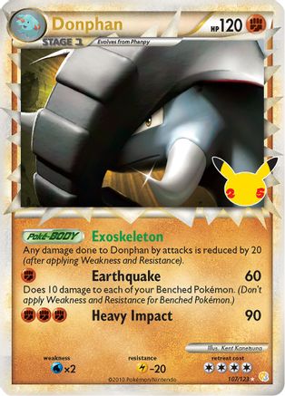 Donphan (Prime) 107 - Holofoil - Classic Collection