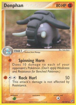 Donphan - Reverse Holofoil - Uncommon