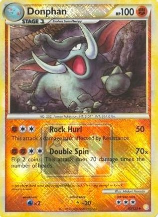 Donphan (League Promo) 040/123 - Reverse Holofoil - Promo