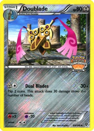 Doublade - 84/146 (Regional Championships)/146 - Reverse Holofoil - Promo